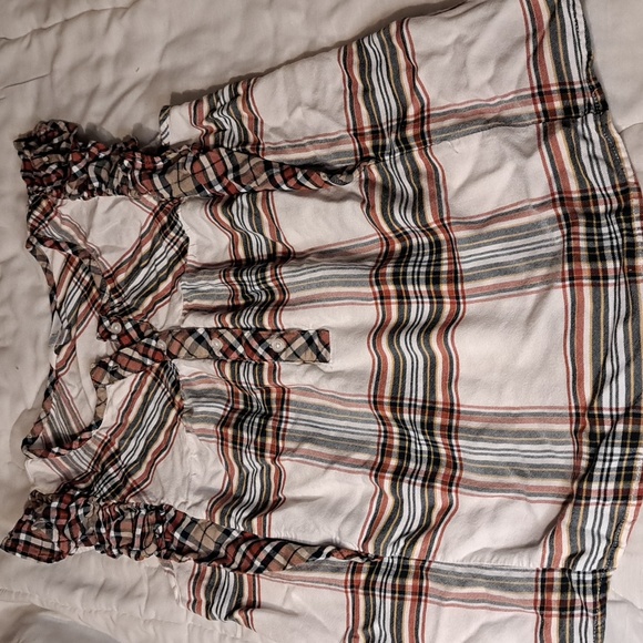 Time  and Tru ruffled sleeveless top - Picture 2 of 7